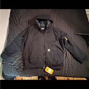 Carhartt Black Hooded Performance Jacket